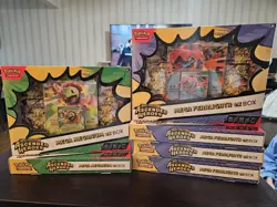 3 Pokemon TCG Ascended Heroes Mega ex Boxes- 2 Meganium EX and 1 Feraligatr EX - Image 1