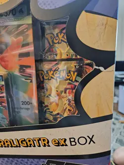 3 Pokemon TCG Ascended Heroes Mega ex Boxes- 2 Meganium EX and 1 Feraligatr EX - Image 4