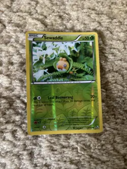 Sewaddle 9/113 Legendary Treasures Pokemon Reverse Holo VLP - Image 1