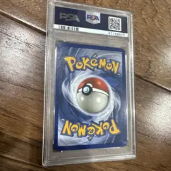 Pokemon Fossil Unlimited Lapras Holo PSA 9 - Image 2