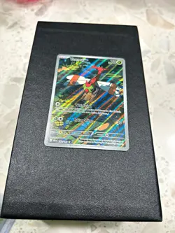 Pokemon TCG Yanma 183/182 Sv10 Destined Rivals Illustration Rare Full Art Holo - Image 1