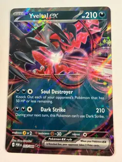 Yveltal ex 053/088 - Double Rare - Pokemon TCG: Perfect Order - English NM - Image 1