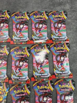 Pokemon TCG Chaos Rising Sleeved Packs Sealed Lot Of 20 Packs NEW - Image 3
