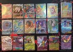 Pokemon TCG ME04: Chaos rising Near Mint+ Hit Lot. IR's UR's Promo - Image 1