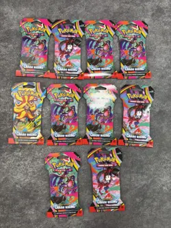 Pokemon TCG Chaos Rising Sleeved Packs Factory Sealed Lot Of 10 Packs - Image 1
