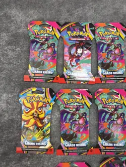Pokemon TCG Chaos Rising Sleeved Packs Factory Sealed Lot Of 10 Packs - Image 2