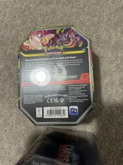 Mega Moonlit Gengar Tin New Sealed Pokemon TCG Chaos Rising ETB Lot. - Image 3