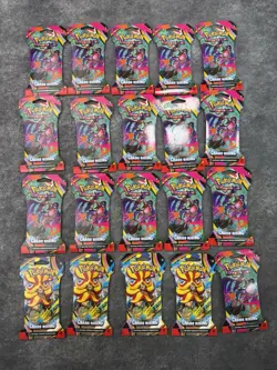 Pokemon TCG Chaos Rising Sleeved Packs Factory Sealed Lot Of 20 Packs - Image 1