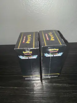 Pokemon TCG Mega Evolution: Chaos Rising Booster Box Lot of 2 Sealed 2016 - Image 2