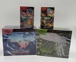 Pokemon TCG: Chaos Rising & Perfect Order ETB & Bundle Lot Factory Sealed - Image 1