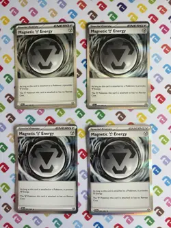 Magnetic Energy x4 085/086 Playset Chaos Rising - Pokemon TCG - Lot B - Image 1