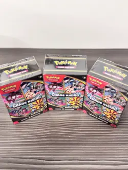 Pokemon TCG Mega Evolution: Chaos Rising Booster Bundle Box Lot of 3 - Image 4