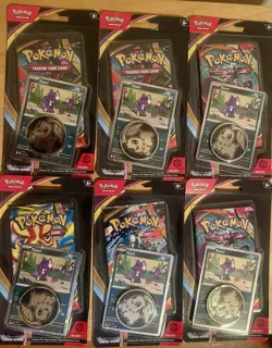 Lot of 6 Pokemon TCG Chaos Rising Toxel Checklane Blister Sealed - Image 1