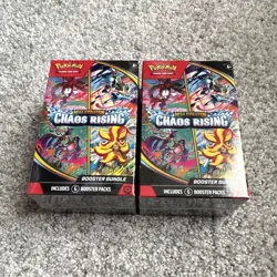 Pokemon TCG Chaos Rising Booster Bundle Box Lot 2 English - Image 1