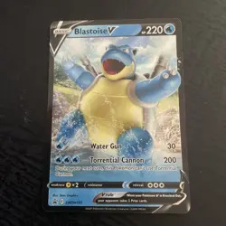 Blastoise V SWSH101 - SWSH Black Star Promo - Pokemon Card - MINT - Image 1