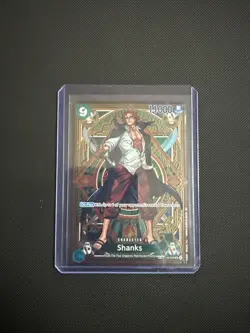 Shanks (SP) ST16-004 One Piece A Fist of Divine Speed Super Rare NM - Image 1
