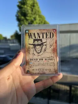 ONE PIECE PORTGAS.D.ACE WANTED POSTER SP OP13-113 JAPANESE NM - Image 1