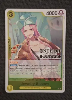 One Piece TCG - Jewelry Bonney - OP10-107 Judge Promo English - Image 1