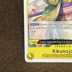 Kikunojo OP06-104 One Piece-Wings of the Captain RARE NON-FOIL NM. - Image 5