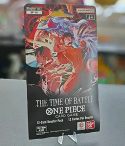 One Piece TCG OP-16 The Time of Battle ENGLISH - Blister Pack - Image 1