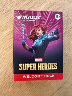 Magic the Gathering Marvel Super Heroes Welcome Deck x2 (Black + Red) NEW SEALED - Image 3