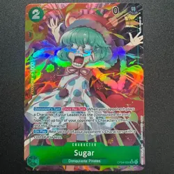 Sugar OP04-024 SR Alt Art Holo Foil - One Piece TCG English Card - Near Mint - Image 1