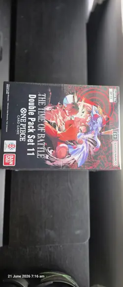 ✅One Piece Card OP-16 Double Pack Set Vol. 11 [DP-11] THE TIME OF BATTLE✅ - Image 1