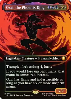 Ozai, the Phoenix King Foil Showcase Avatar: The Last Airbender NM MTG - Image 1