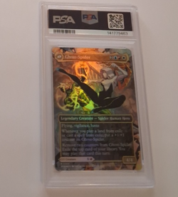 PSA 10 Gem Mint Gwen Stacy Borderless FOIL Spiderman Magic the Gathering MTG 202 - Image 3