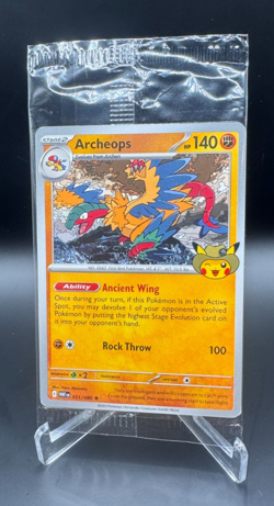 Archeops Chicago Field Museum Fossil Exhibit Sealed Promo - 051/086 Pokemon TCG - Image 1