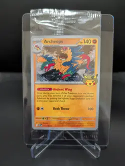 Pokemon Field Museum Fossil Exhibit Archeops Promo SEALED 051/086 - Image 1