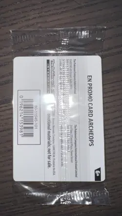 Pokemon Field Museum Fossil Exhibit Archeops Promo SEALED - Image 4