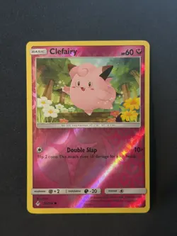 Clefairy - 132/214 - Common - Reverse Holo NM, English Pokemon Unbroken Bonds - Image 1