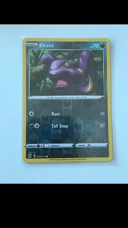 EKANS 033/073 CHAMPION'S PATH REVERSE HOLO COMMON NM - Image 2