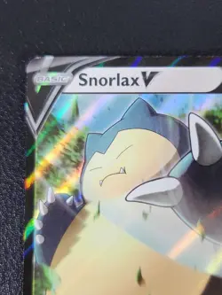 Snorlax V 141/202 Sword & Shield Ultra Rare Holo Pokemon Card - Image 2