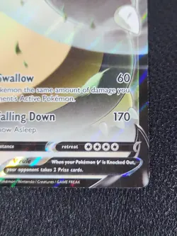 Snorlax V 141/202 Sword & Shield Ultra Rare Holo Pokemon Card - Image 4