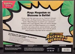 Pokemon TCG - Mega Evolution Ascended Heroes Mega Meganium EX Box - NEW - SEALED - Image 2