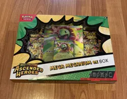 Pokemon Pokemon Ascended Heroes Mega Meganium ex Box **New & Sealed** - Image 1