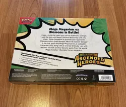 Pokemon Pokemon Ascended Heroes Mega Meganium ex Box **New & Sealed** - Image 2