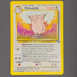Melodelfe (Clefable) FR (French) 17/64 Jungle Rare Pokemon TCG MP - Image 1