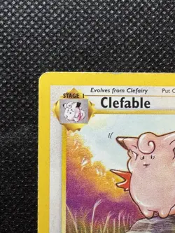 Pokemon TCG WOTC Jungle Clefable 17/64 Regular Non Holo Rare Unlimited - Image 2