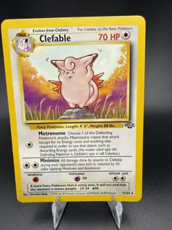 Clefable 17/64 Jungle LP Rare WOTC Pokemon TCG Vintage - Image 1