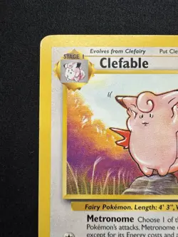 Pokemon TCG Clefable Jungle 17/64 Non Holo Rare Vintage WOTC Regular LP-/MP+ - Image 2