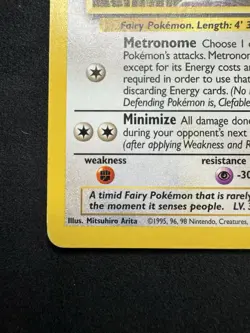 Pokemon TCG Clefable Jungle 17/64 Non Holo Rare Vintage WOTC Regular LP-/MP+ - Image 4