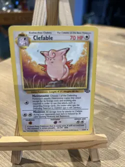 Pokemon TCG Clefable Jungle Card 17/64 - Image 1