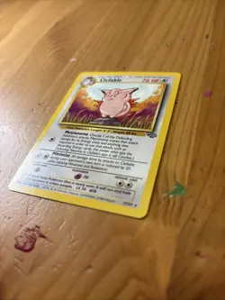 Pokemon TCG Clefable Jungle Card 17/64 Regular Vintage Card - Image 2