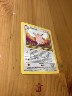 Pokemon TCG Clefable Jungle Card 17/64 Regular Vintage Card - Image 3