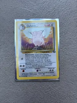 Pokemon TCG Clefable Jungle Card 17/64 - Image 1