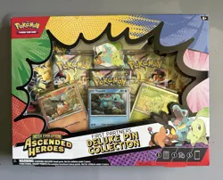 Pokemon TCG Mega Evolution Ascended Heroes Deluxe Pin Collection Promo Kit EN - Image 1