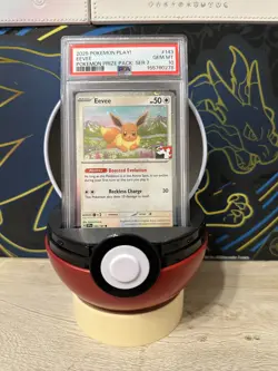 PSA 10 Eevee 143/191 Cosmos Holo Pokemon Play! Prize Pack Series 7 2025 Gem Mint - Image 1